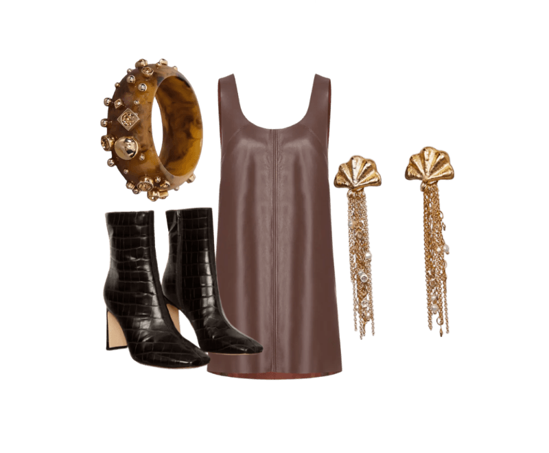 Look Dramático para Festa com amigos