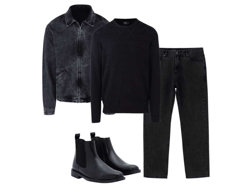 Look Dramático para Festa com amigos