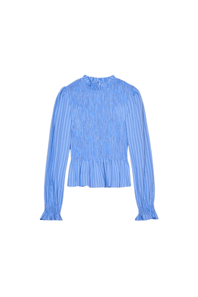 Camisa Listrada com Casinha de Abelha