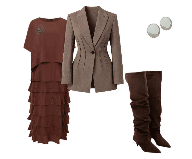 Look Tradicional para Date