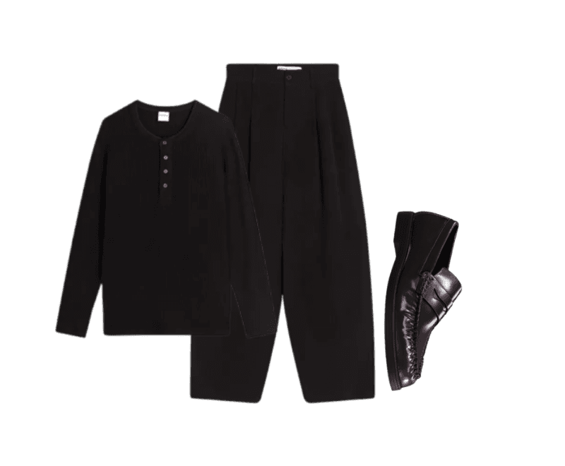 Look Dramático para Festa com amigos