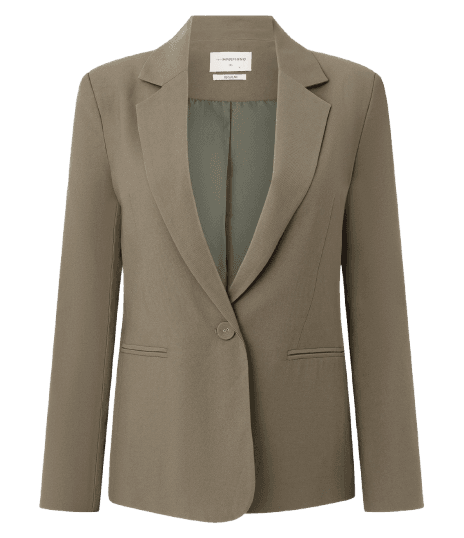 Blazer Regular Alfaiatado com Forro Interno
