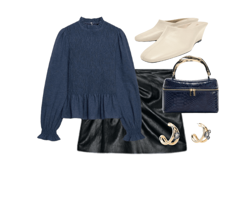 Look Dramático para Festa com amigos