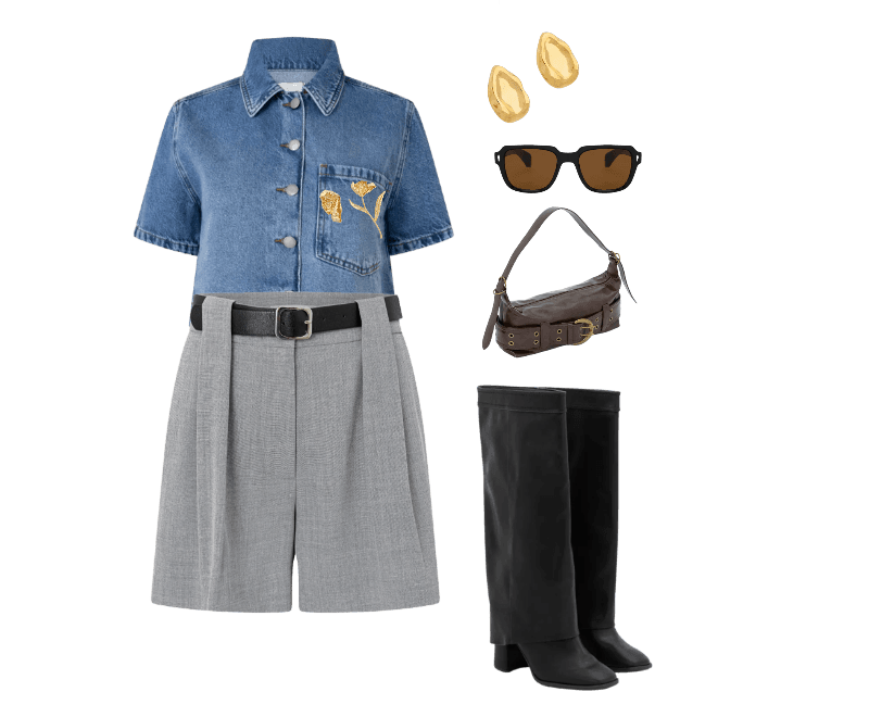 Look Contemporâneo para Faculdade