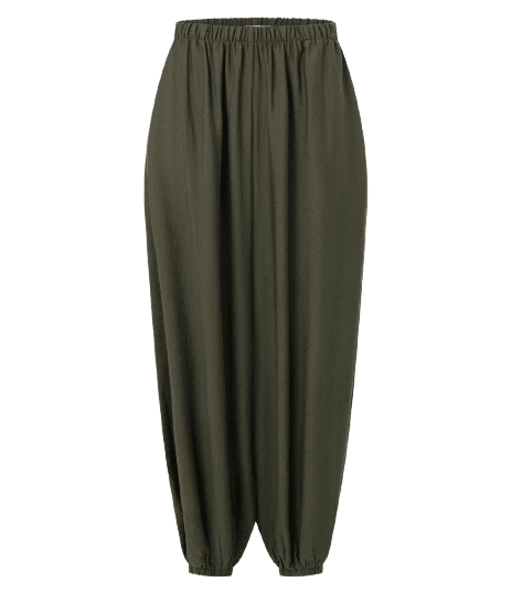 Calça Aladim em Viscose com Cós Elástico