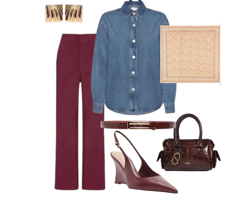 Look Magnético para Trabalho no escritório