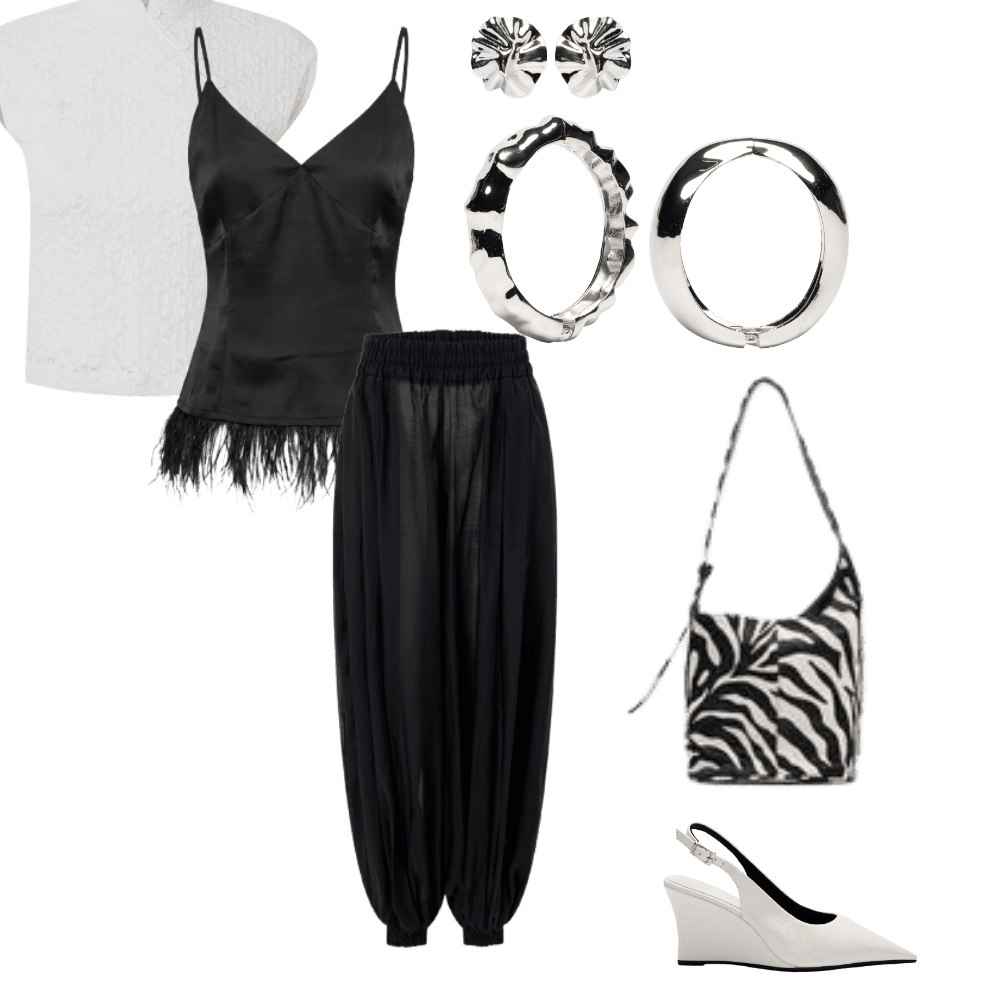 Look Magnético para Festa com amigos
