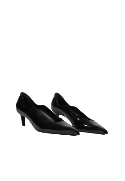 Scarpin Ophelia Couro Preto - Schutz