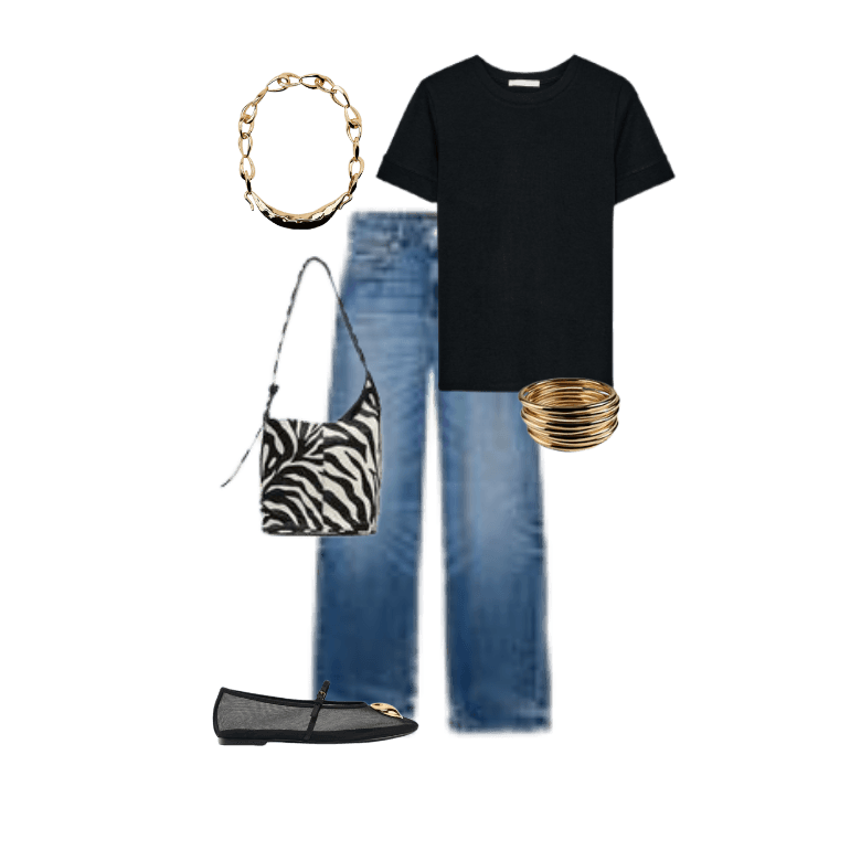 Look Dramático para Trabalho em casa