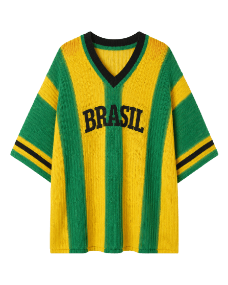 Blusa Brazil Tricot | Tamanho Único