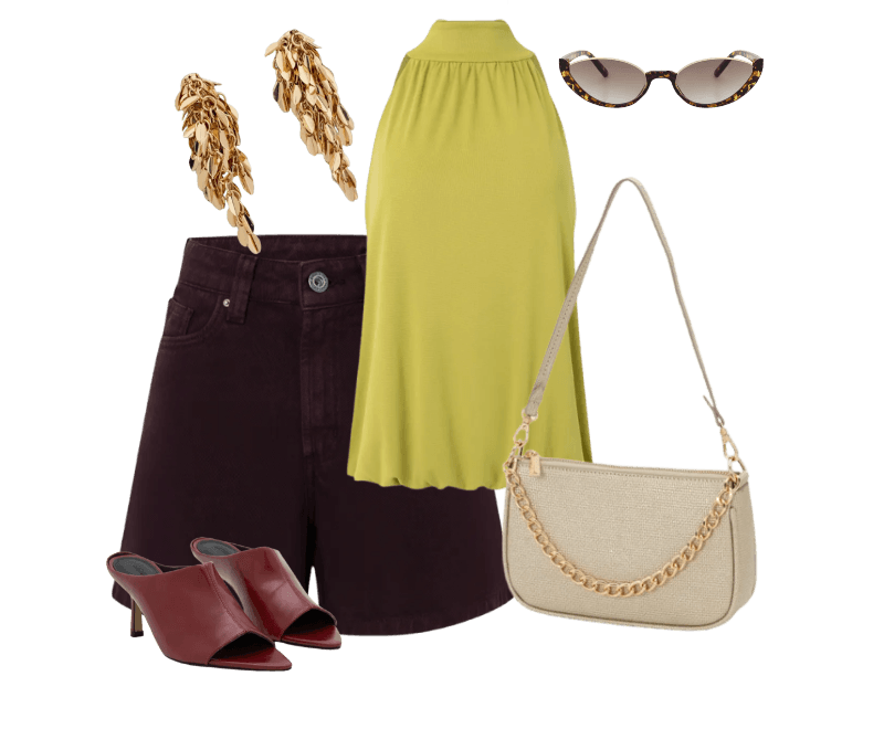 Look Magnético para Almoço com familia