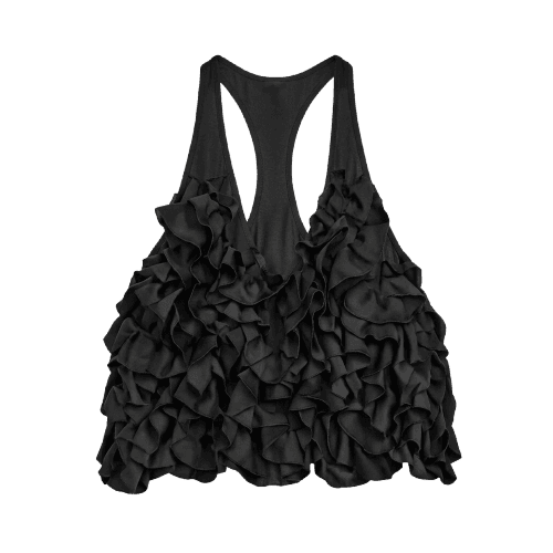 Top de Babado com Rami ZW Collection