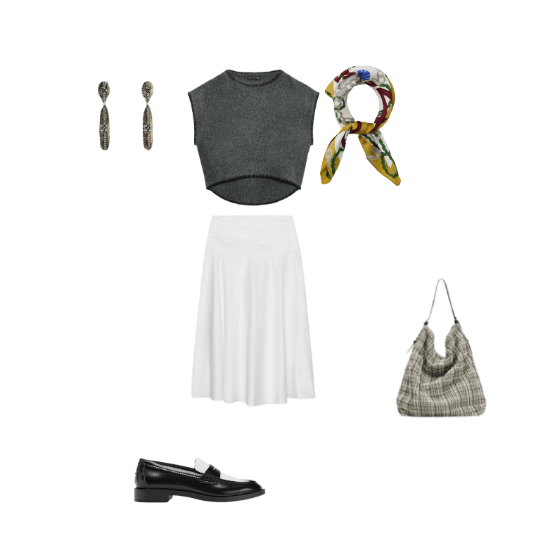 Look Dramático para Trabalho em casa