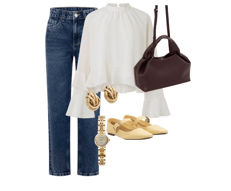 Look Romântico para Trabalho no escritório