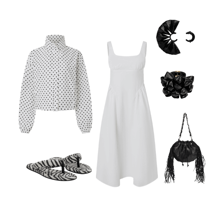 Look Dramático para Festa com amigos