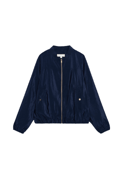 JAQUETA BOMBER CETIM