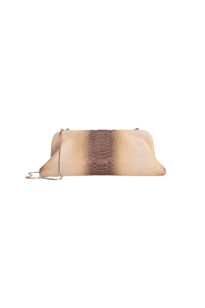 Bolsa Pouch em Couro Relevo Limited Edition