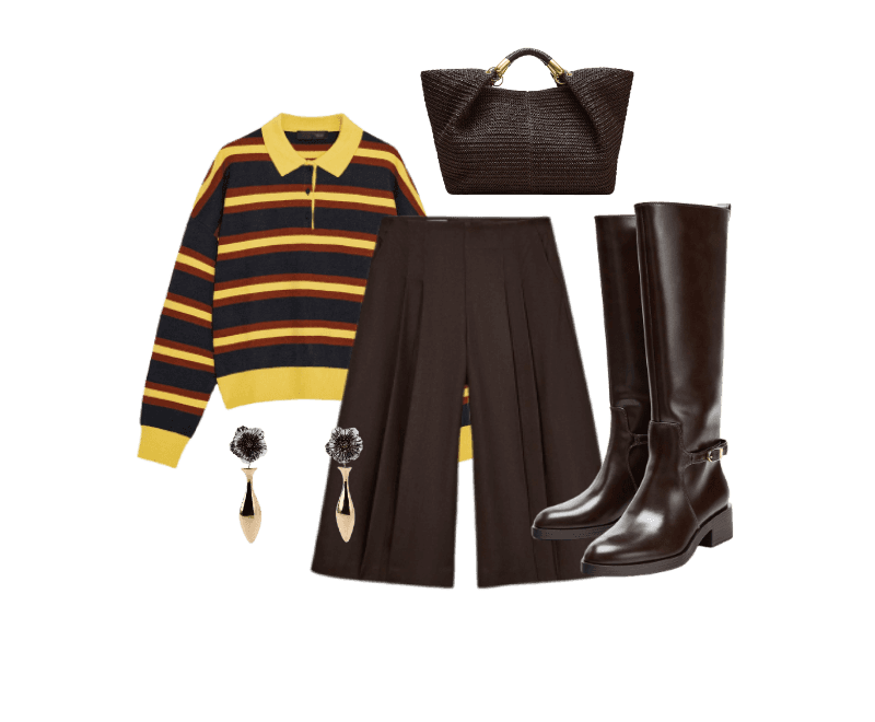 Look Dramático para Festa com amigos