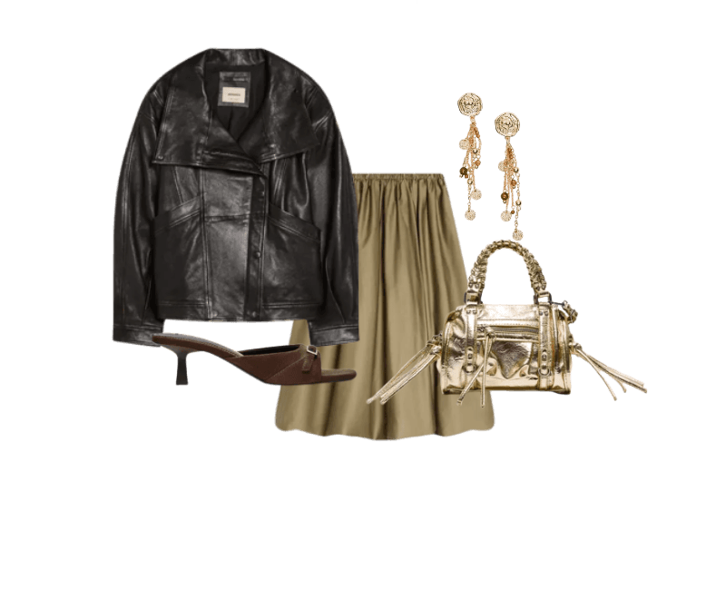 Look Dramático para Festa com amigos