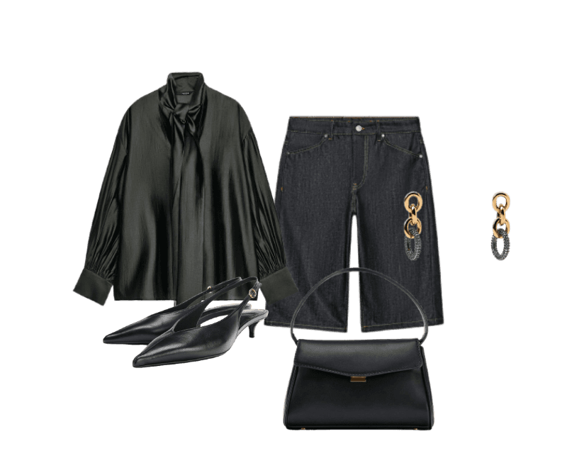 Look Dramático para Festa com amigos