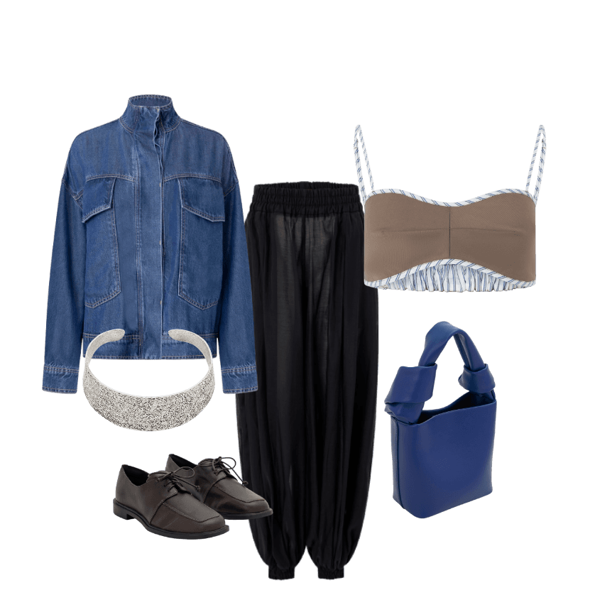 Look Dramático para Festa com amigos
