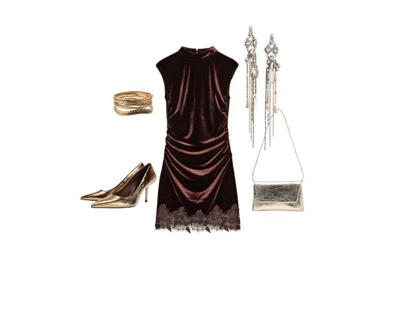 Look Magnético para Festa com amigos