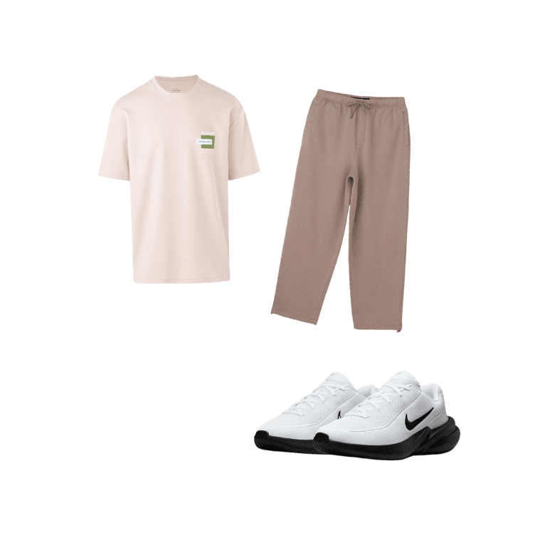 Look Esportivo para Trabalho em casa