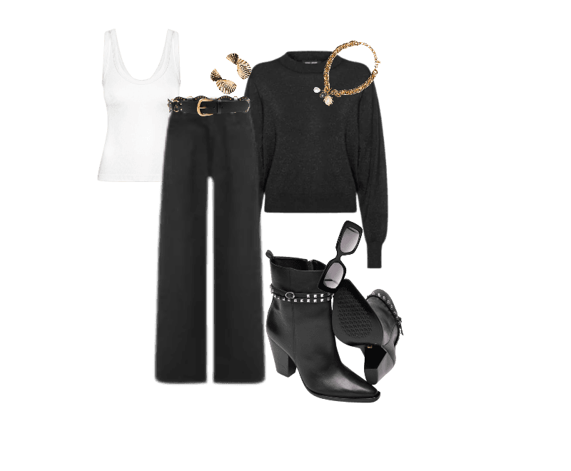 Look Dramático para Faculdade