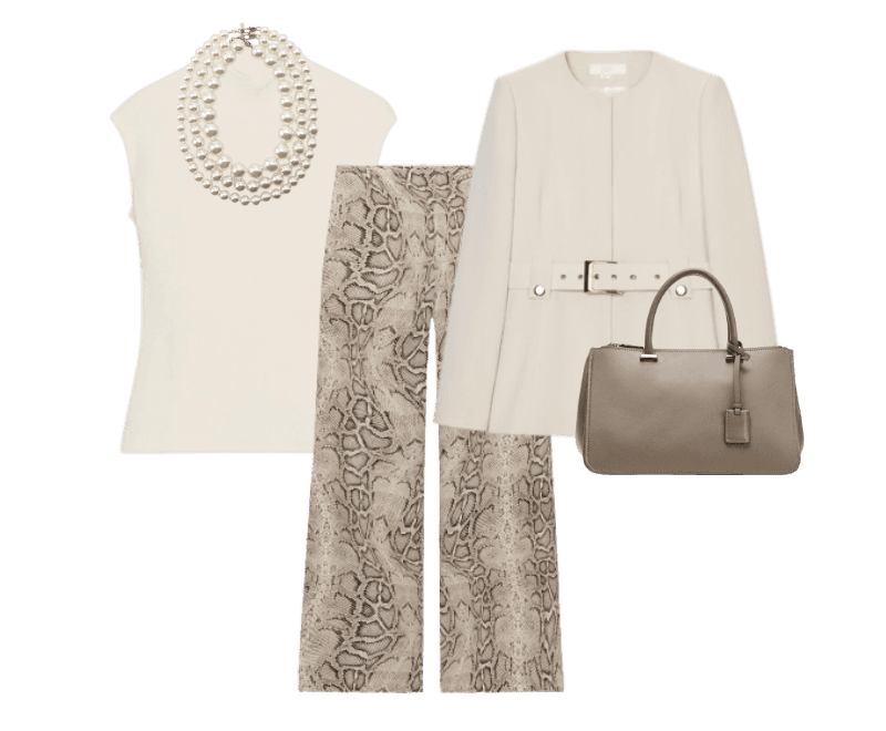 Look Magnético para Trabalho no escritório