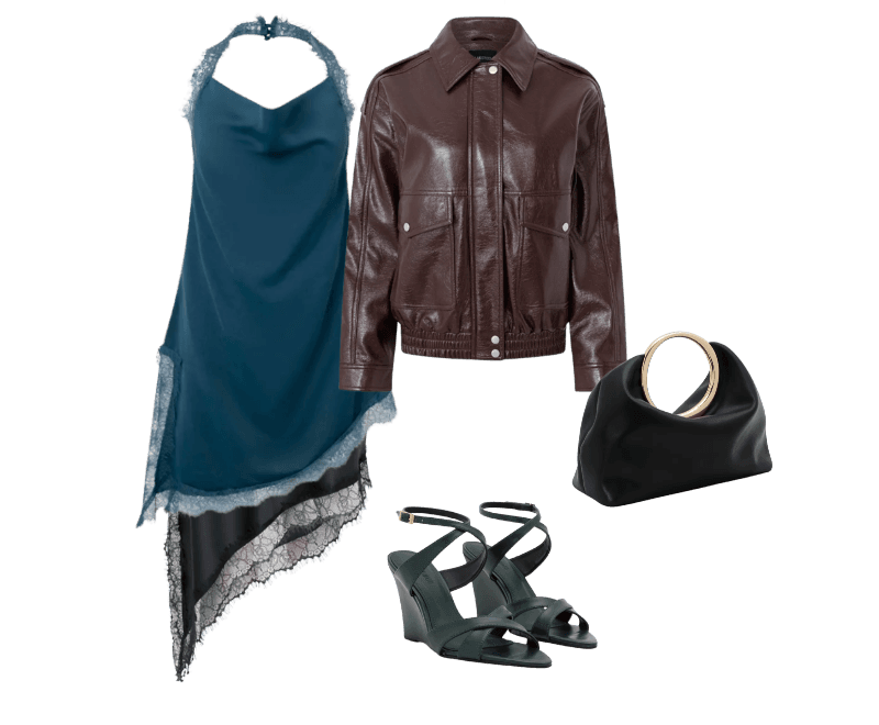 Look Dramático para Festa com amigos