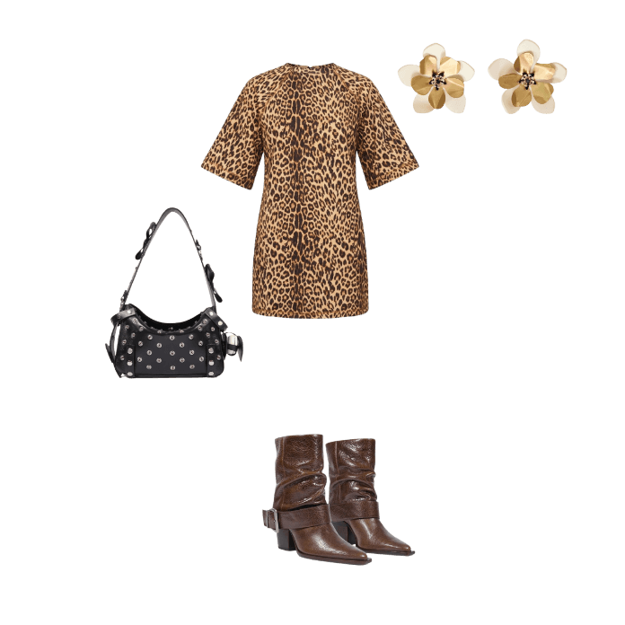 Look Dramático para Festa com amigos