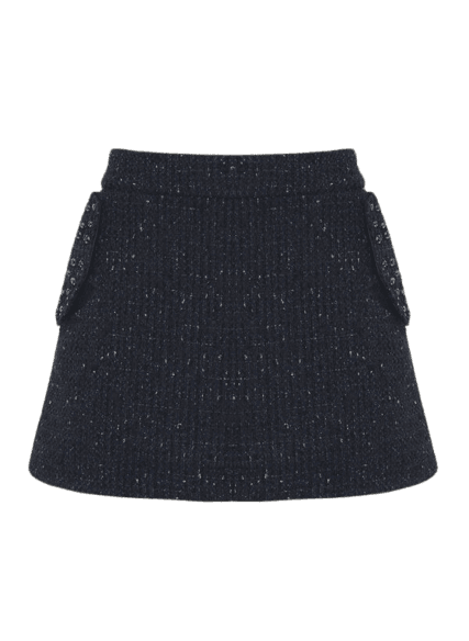Shorts Saia Evasê Olivia John John Feminino