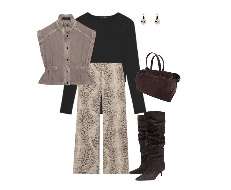 Look Magnético para Festa com amigos