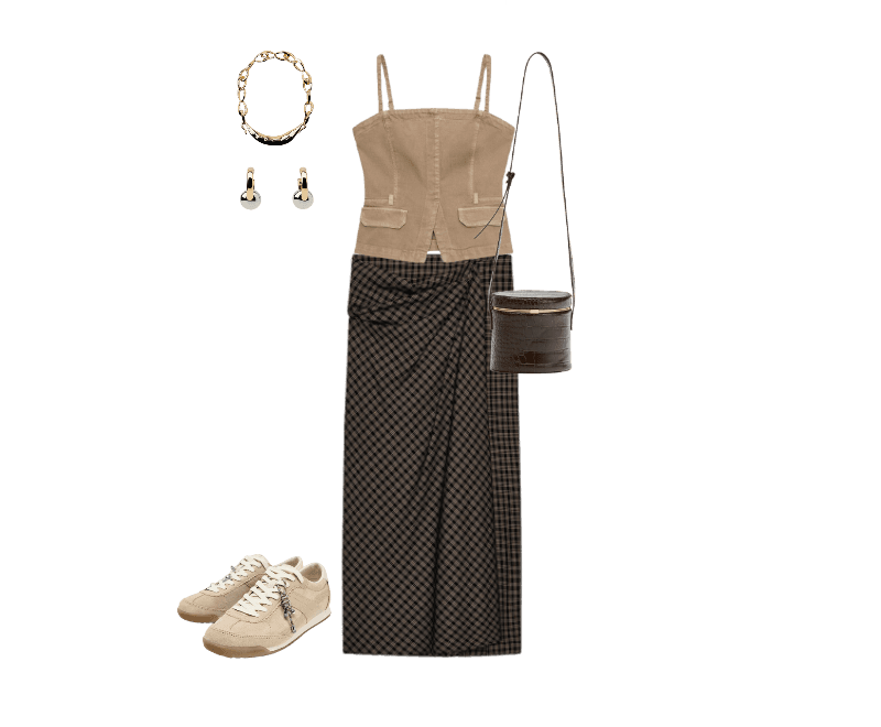 Look Magnético para Almoço com familia