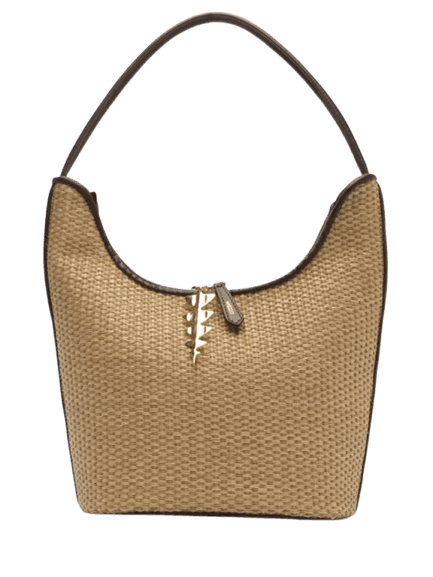 Bolsa Feminina Hobo Bege Palha Grande Bege Arezzo + Lenny Niemeyer