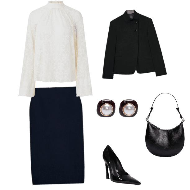 Look Elegante para Evento corporativo
