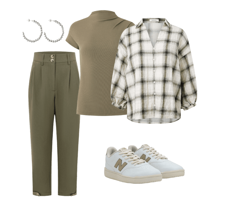 Look Esportivo para Almoço com familia