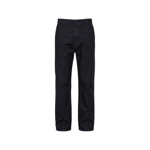 calça reta chino masculina jeans azul