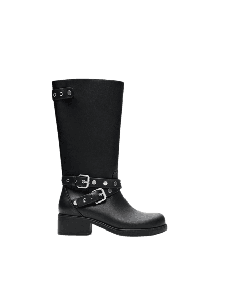 Bota Biker com Tachinhas