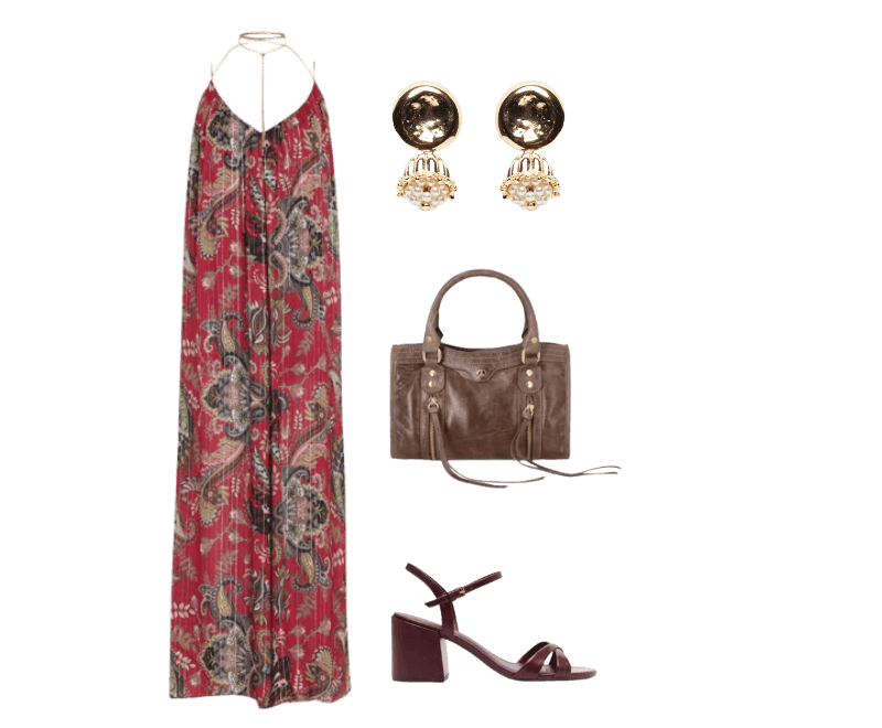 Look Dramático para Almoço com familia