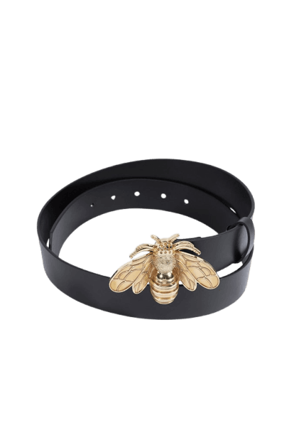 Cinto Believe Couro Preto - Schutz