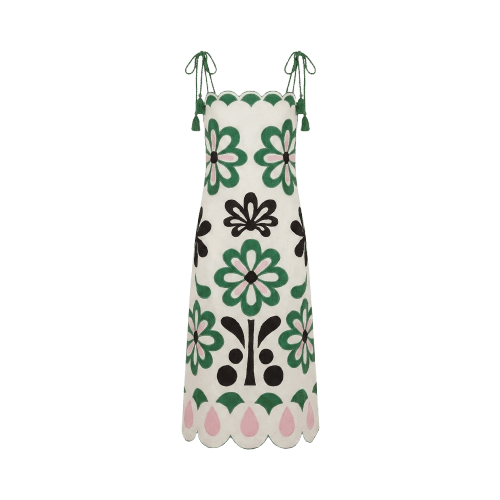 Vestido Cutwork Florara