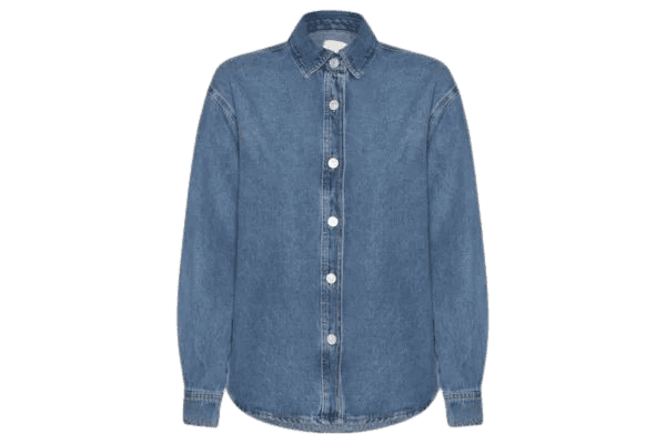 Camisa Feminina Azul Hering HFPL1ASN_AZULMEDIO