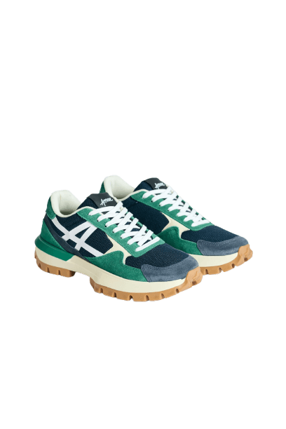Tênis Pro Runner X Approve Verde E Azul
