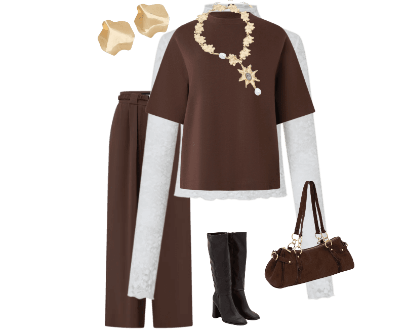 Look Elegante para Almoço com familia