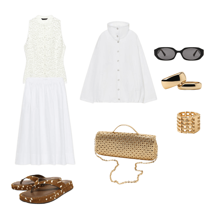 Look Romântico para Praia
