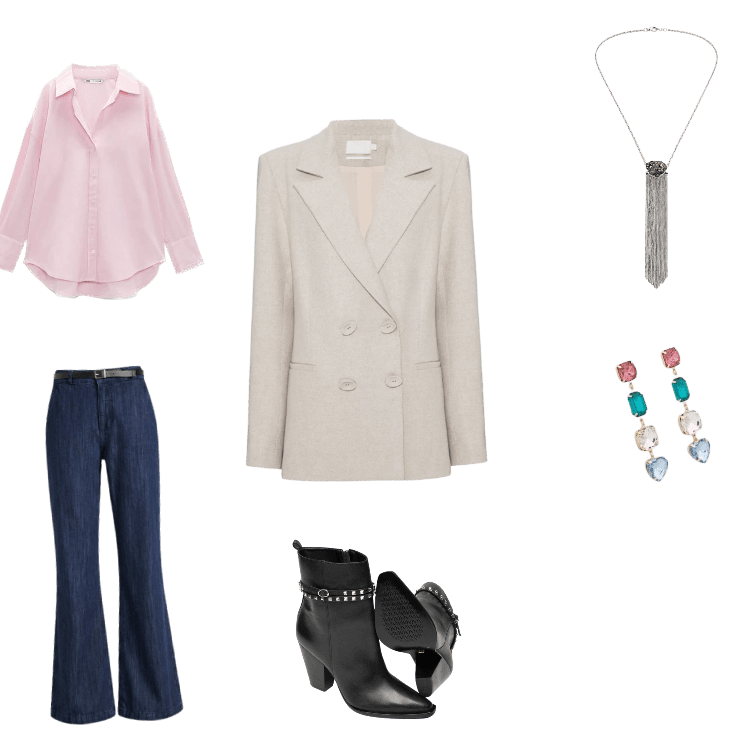 Look Tradicional para Trabalho em casa