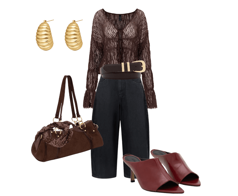 Look Dramático para Faculdade