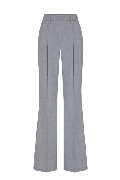 Calça Alfaiataria Cigarreti Anna - Cinza