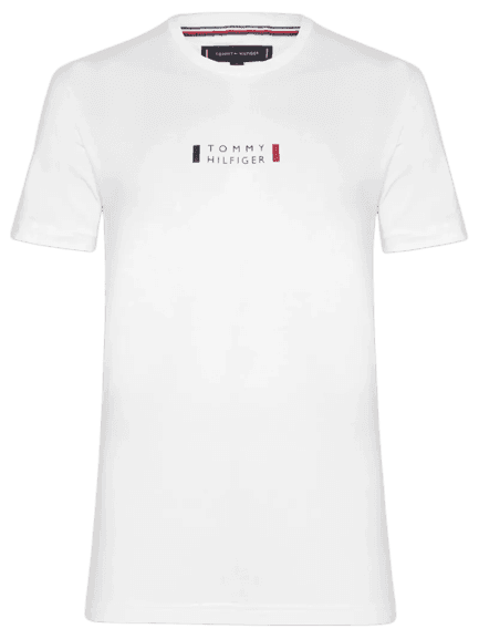 Camiseta Masculina Brand Love Print Branco Tommy Hilfiger